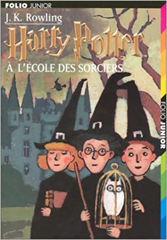 La couverture de Harry Potter à l'école des sorciers
